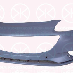 Bumper, w/primer, Front, with hole(s) for parking distance control, Number of bores: 4, not for trim level: OPC, 13399235 (OPEL), 14 01 149 (OPEL), 39003566 (OPEL), 39014305 (OPEL), 39059636 (OPEL)