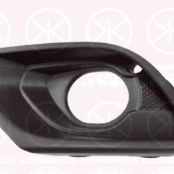 Ventilation Grilles, bumper, Left Front, with hole(s) for fog lights, not for trim level: OPC, 12 23 302 (OPEL), 13450673 (OPEL)