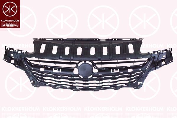 Radiator Grille, Front, 13 20 244 (OPEL), 13 20 280 (OPEL), 13419813 (OPEL), 39003645 (OPEL), 39045431 (OPEL)