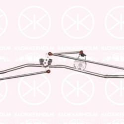 Wiper Linkage, Front, Set, for left-hand drive vehicles, 1274058 (OPEL), 23003808 (OPEL)