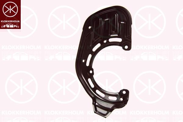 Splash Guard, brake disc, Front Axle Right, 13154215 (OPEL), 24461717 (OPEL), 543084 (OPEL), 543087 (OPEL)