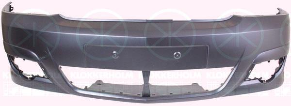 Bumper, w/primer, Front, 64 00 609 (OPEL), 93186328 (OPEL)