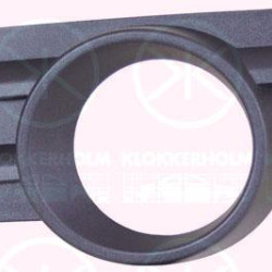 Ventilation Grilles, bumper, Right Front, with hole(s) for fog lights, 13198745 (OPEL), 14 00 568 (OPEL)