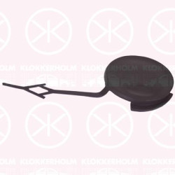 Flap, tow hook, w/primer, Front, 14 05 507 (OPEL), 93186608 (OPEL)