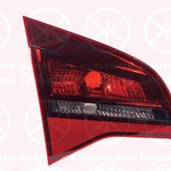 Tail Light Assembly, Left, Inner Section, Indicator Colour: Smoke Grey, with bulb holder, AL, 12 22 422 (OPEL), 13410928 (OPEL)