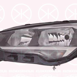 Headlight, Right, H7, H15, with daytime running light, with motor for headlamp levelling, Valeo, 9829465380 (OPEL)