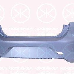 Bumper, w/primer, Rear, 166335691T (OPEL), 166335761T (OPEL)