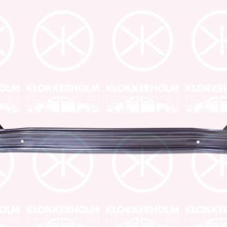 Support, bumper, Rear, Steel, 9825456380 (OPEL), 9837102680 (OPEL)