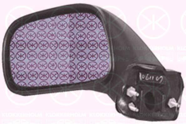 Opel Agila Veidrodis, Convex, Left, 09209149 (OPEL), 47 05 259 (OPEL), 47 07 640 (OPEL), 8470283E105PK (SUZUKI), 93181816 (OPEL)