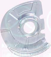 Splash Guard, brake disc, Front Axle Left, not for ABS, Diameter 1/Diameter 2 [mm]: 270/55, Zinc-coated, 309327 (OPEL)