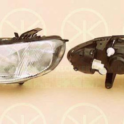 Headlight, H1/H1, for vehicles with headlight levelling, T.Y.C, Left, Illuminance [lx]: 12.5, 12 16 497 (OPEL), 90487567 (OPEL)