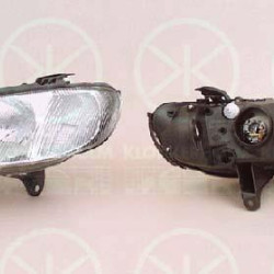 Headlight, H1/H1, without motor for headlamp levelling, Left, Illuminance [lx]: 12.5, Hella, 12 16 497 (OPEL), 90487567 (OPEL), 12 16 499 (OPEL), 90487570 (OPEL)