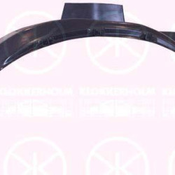 Liner, wheelhouse, Plastic, Left Front, 09173162 (OPEL)