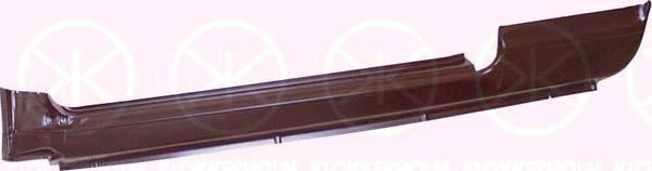 Rocker Panel, 2-dr, Side Panel, Right, 