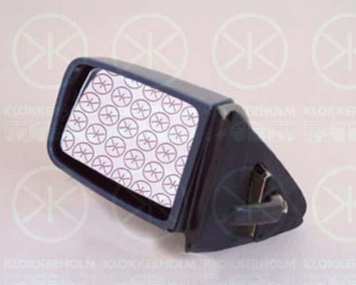 Exterior Mirror, Convex, Control: linkage, Right, 14 28 052 (OPEL), 90442482 (OPEL)