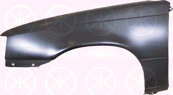 Wing, Left Front, without hole for direction indicator, 11 01 120 (OPEL), 90185074 (OPEL)