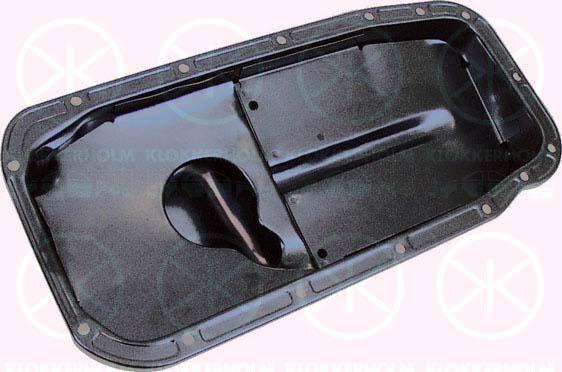 Oil Sump, Metal, with oil sump plate, 0652096 (OPEL), 0652121 (OPEL), 0652148 (OPEL), 90409982 (OPEL), 90501528 (OPEL)