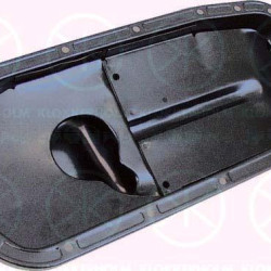 Oil Sump, Metal, with oil sump plate, 0652096 (OPEL), 0652121 (OPEL), 0652148 (OPEL), 90409982 (OPEL), 90501528 (OPEL)