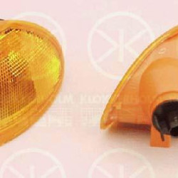 Direction Indicator, without bulb holder, yellow, Left, 12 26 059 (OPEL), 90421895 (OPEL)