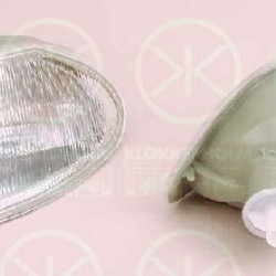 Direction Indicator, with bulb holder, white, Left, 12 26 149 (OPEL), 90381934 (OPEL), 90510958 (OPEL)