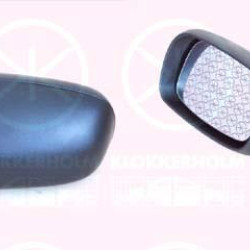 Exterior Mirror, Grained, for electric mirror adjustment, Aspherical, Heatable, Left, 14 26 397 (OPEL), 90520155 (OPEL)