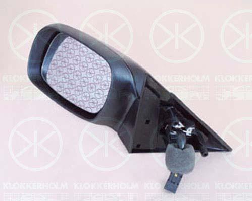 Exterior Mirror, Grained, for electric mirror adjustment, Convex, Heatable, Right, 14 26 392 (OPEL), 90520158 (OPEL)