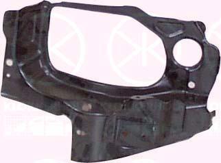 Headlight Base, Left, 13 12 071 (OPEL), 90449209 (OPEL)