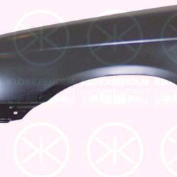 Wing, Left Front, with hole for direction indicator, oval, 11 01 013 (OPEL), 90452406 (OPEL)