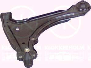 Control/Trailing Arm, wheel suspension, Front Axle Left, with bush, with ball joint, Control Arm, 03 52 193 (OPEL), 90495159 (OPEL), 3 52 077 (OPEL), 90473226 (OPEL)