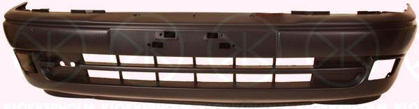 Bumper, Partial primed, Front, with hole(s) for fog lights, not for trim level: GSI, 14 00 153 (OPEL), 90511934 (OPEL)