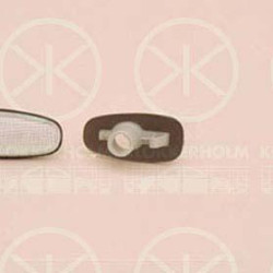 Direction Indicator, without bulb holder, white, lateral installation, 09120467 (OPEL), 17 13 400 (OPEL)