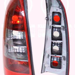 Tail Light Assembly, without bulb holder, Smoke Grey, Right, Indicator Colour: white, 62 23 038 (OPEL), 93174854 (OPEL)