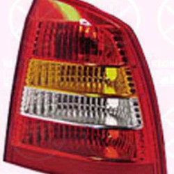 Tail Light Assembly, without bulb holder, Left, Indicator Colour: yellow, 09117439 (OPEL), 62 23 023 (OPEL)