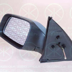 Exterior Mirror, w/primer, Convex, Control: linkage, Right, 60 28 076 (OPEL), 6028076 (OPEL)