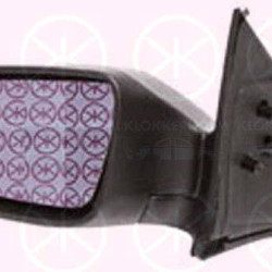 Exterior Mirror, Convex, Control: linkage, black, Right, 09142142 (OPEL), 64 28 077 (OPEL)