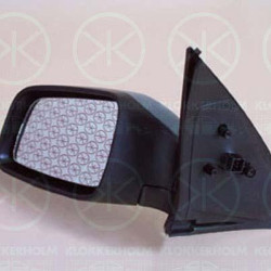 Exterior Mirror, w/primer, for electric mirror adjustment, Convex, Heatable, Right, 09142146 (OPEL), 60 28 081 (OPEL), 6028081 (OPEL), 64 28 081 (OPEL)