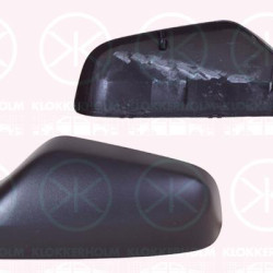 Housing, exterior mirror, black, Left, OE-TYPE, 09142203 (OPEL), 09196913 (OPEL), 1428858 (OPEL)