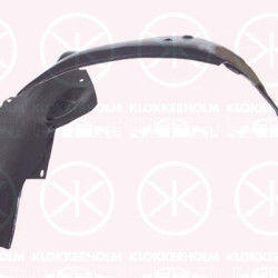 Liner, wheelhouse, Plastic, Left Front, 11 01 370 (OPEL), 24424503 (OPEL), 61 01 304 (OPEL), 6101304 (OPEL)