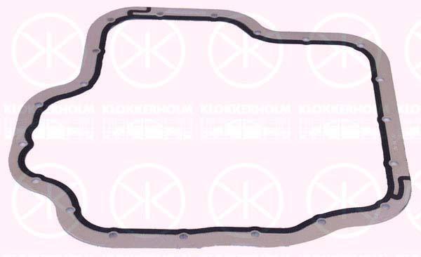 Gasket, oil sump, 06 52 609 (OPEL), 90530626 (OPEL)