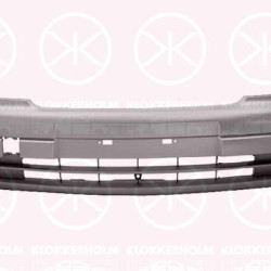 Bumper, w/primer, Front, with arrangement for front fog light, 09118766 (OPEL), 14 00 196 (OPEL)