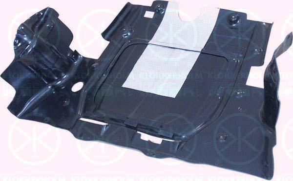 Engine Cover, Lower Section, 02 12 518 (OPEL), 13114387 (OPEL), 13229999 (OPEL), 13362604 (OPEL), 92096558 (OPEL)