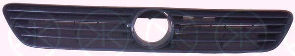 Radiator Grille, black, 63 20 066 (OPEL), 90547393 (OPEL)