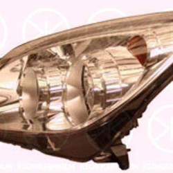 Headlight, H7/H1, with motor for headlamp levelling, Hella, Left, Illuminance [lx]: 20, 12 16 659 (OPEL), 93190069 (OPEL)