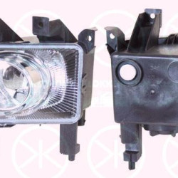 Front Fog Light, H3, with bulb holder, Left Front, 13243424 (OPEL), 13261999 (OPEL), 17 10 368 (OPEL), 67 10 051 (OPEL)