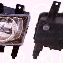 Front Fog Light, H3, with bulb holder, Left Front, 13261997 (OPEL), 17 10 366 (OPEL), 24462133 (OPEL), 67 10 039 (OPEL)