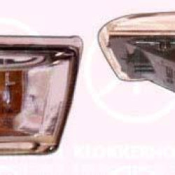 Direction Indicator, without bulb holder, Crystal clear, Left, Housing Colour: black, 13497989 (OPEL), 13131298 (OPEL), 13252455 (OPEL), 17 13 414 (OPEL)