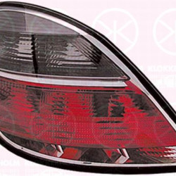 Tail Light Assembly, 5-drs, grey/red, without bulb holder, Visteon, Left, 12 22 355 (OPEL), 13222324 (OPEL), 93190306 (OPEL)