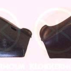 Housing, exterior mirror, black, Left, 24463031 (OPEL), 64 28 917 (OPEL)