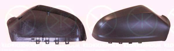 Housing, exterior mirror, black, Right, 24463032 (OPEL), 64 28 918 (OPEL)