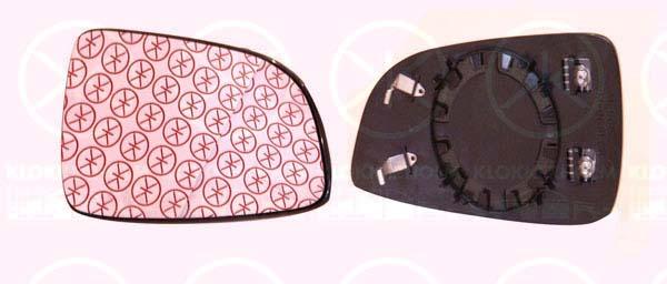 Mirror Glass, exterior mirror, Convex, Heatable, Right, 13141984 (OPEL), 64 28 785 (OPEL)